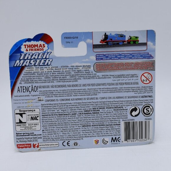 Percy 6 Diecast Trackmaster Push Along Train Engine Thomas & Friends 2018 New - Picture 10 of 10